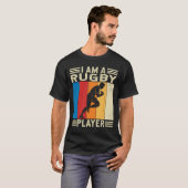 Ich bin Rugby Player Rugby Coach Rugby Gift Fan T-Shirt (Vorne ganz)