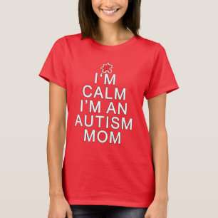 Ich bin Ruhe, die ich eine Autismus-Mama bin T-Shirt