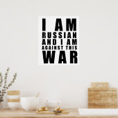 Ich bin Russin Poster (Küche)