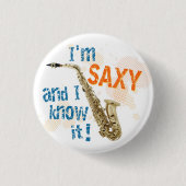 Ich bin Sachsen-Taste Button (Vorderseite)