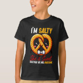 Ich bin Salty She's Sweet Pretzel zusammen sind Ph T-Shirt (Vorderseite)