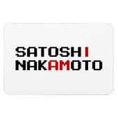 ICH BIN SATOSHI NAKAMOTO MAGNET (Horizontal)