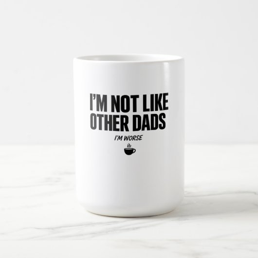 Ich bin schlechter Kaffee Kaffeetasse (Mittel)