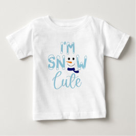 Ich bin schneeNiedlich Baby T-shirt