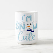 Ich bin schneeNiedlich Kaffeetasse (Mittel)