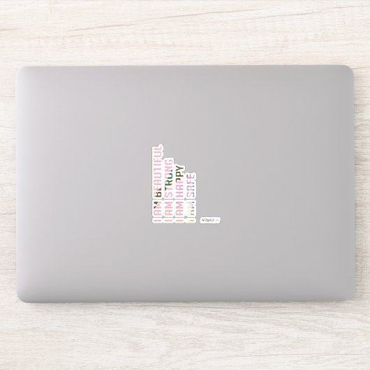 ICH BIN SCHÖN AUFKLEBER (Computer)