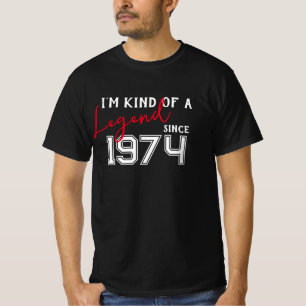 Ich bin schon ein LEGEND seit 1974 T-Shirt