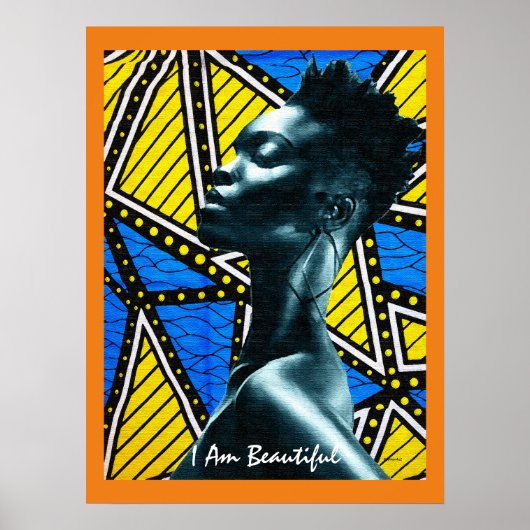 Ich bin schön poster (Vorne)