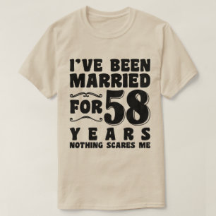 Ich bin schon seit 58 Jahren Verheiratet. Husband  T-Shirt