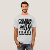Ich bin schon seit 59 Jahren Verheiratet Ehefrau F T-Shirt (Vorne ganz)