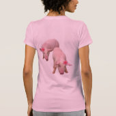 Ich bin schön T-Shirt (Rückseite)