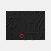 Ich bin schöne blutige lustige Horror Halloween Mä Fleecedecke (Vorderseite (Horizontal))