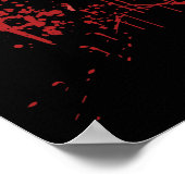 Ich bin schöne blutige Spaß Halloween Kostüme Männ Poster (Ecke)