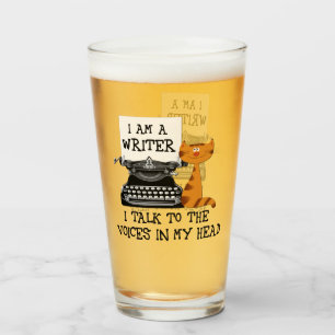 Ich bin Schriftsteller und spreche mit den Stimmen Glas
