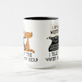Ich bin Schriftsteller und spreche mit den Stimmen Tasse (Zentrum)