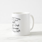 Ich bin Schulberater, um Zeit Retten Kaffeetasse (VorderseiteRechts)