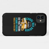 Ich bin Schulbusfahrer Case-Mate iPhone Hülle (Rückseite (Horizontal))