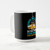 Ich bin Schulbusfahrer Kaffeetasse (Vorderseite Links)