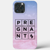 Ich bin schwanger iPhone-Hülle Case-Mate iPhone Hülle (Rückseite)