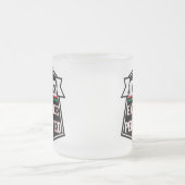 Ich bin schwarze Exzellenz Mattglastasse (Mittel)