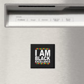 Ich bin schwarze Exzellenz Schwarze Geschichte Mon Magnet (In Situ (Geschirrspüler))