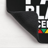 Ich bin schwarze Exzellenz Schwarze Geschichte Mon Mousepad (Ecke)
