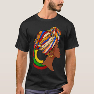 Ich bin schwarze Frau schwarze Geschichte Monat au T-Shirt