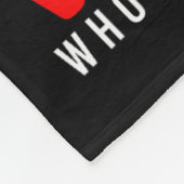 Ich bin Schwarze Geschenkte Starke Frau Schwarzes Fleecedecke (Ecke)