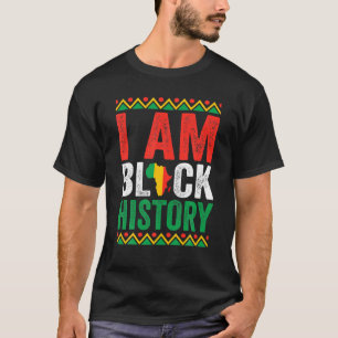 Ich bin schwarze Geschichte 2022 für Kinder Jungs T-Shirt
