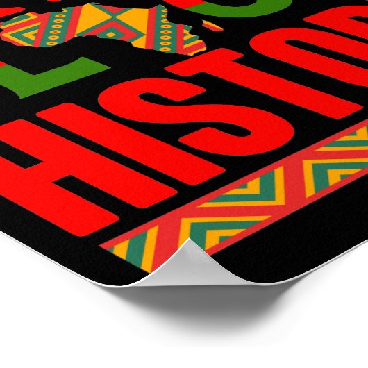 Ich bin schwarze Geschichte (3) Poster (Ecke)