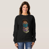 Ich bin schwarze Geschichte Afrikaner schwarzer St Sweatshirt (Vorne ganz)