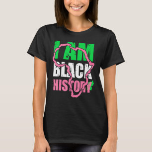 Ich bin schwarze Geschichte Aka Black History Mona T-Shirt