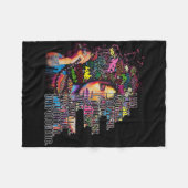 Ich bin Schwarze Geschichte Bold Brilliant Stark S Fleecedecke (Vorderseite (Horizontal))