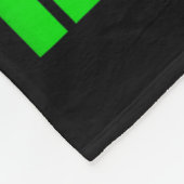 Ich bin schwarze Geschichte Frauen Blm Schwarze Ge Fleecedecke (Ecke)