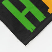 Ich bin Schwarze Geschichte Frauen Mädchen Schwarz Fleecedecke (Ecke)