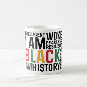 Ich bin schwarze Geschichte Kaffeetasse