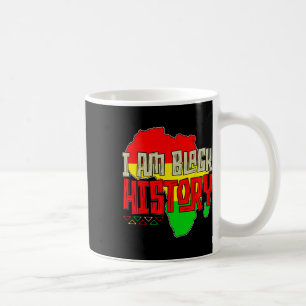 Ich bin Schwarze Geschichte Kinder Jungen Schwarze Kaffeetasse