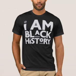 Ich bin schwarze Geschichte Melanin Bruh Sista Kin T-Shirt