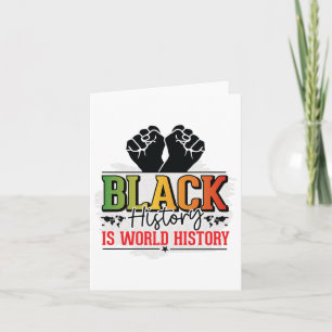 Ich bin schwarze Geschichte Melanin Männer Frauen Karte