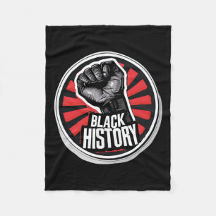 Ich bin schwarze Geschichte Monat afrikanischen St Fleecedecke