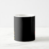 Ich bin schwarze Geschichte Monat Loc'd Girl Black Kaffeetasse (Mittel)