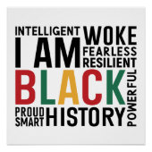 Ich bin schwarze Geschichte Poster (Vorderseite)