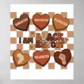 Ich bin schwarze Geschichte Poster (Vorne)