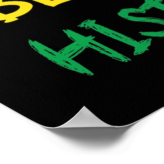 Ich bin schwarze Geschichte Poster (Ecke)