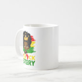 Ich bin schwarze Geschichte Schwarze Geschichte Af Kaffeetasse (Vorderseite Links)