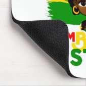 Ich bin Schwarze Geschichte Schwarze Geschichte Af Mousepad (Ecke)