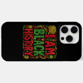 Ich bin schwarze Geschichte - schwarzer Aktivismus Case-Mate iPhone Hülle (Rückseite (Horizontal))
