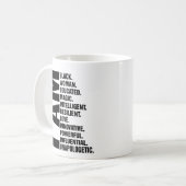 Ich bin schwarze Tasse (Vorderseite Links)