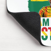 Ich bin Schwarzer Geschichte Afro-Junge Kleiner Me Mousepad (Ecke)
