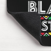Ich bin Schwarzer Geschichtsmonat Afrika Aborigina Mousepad (Ecke)